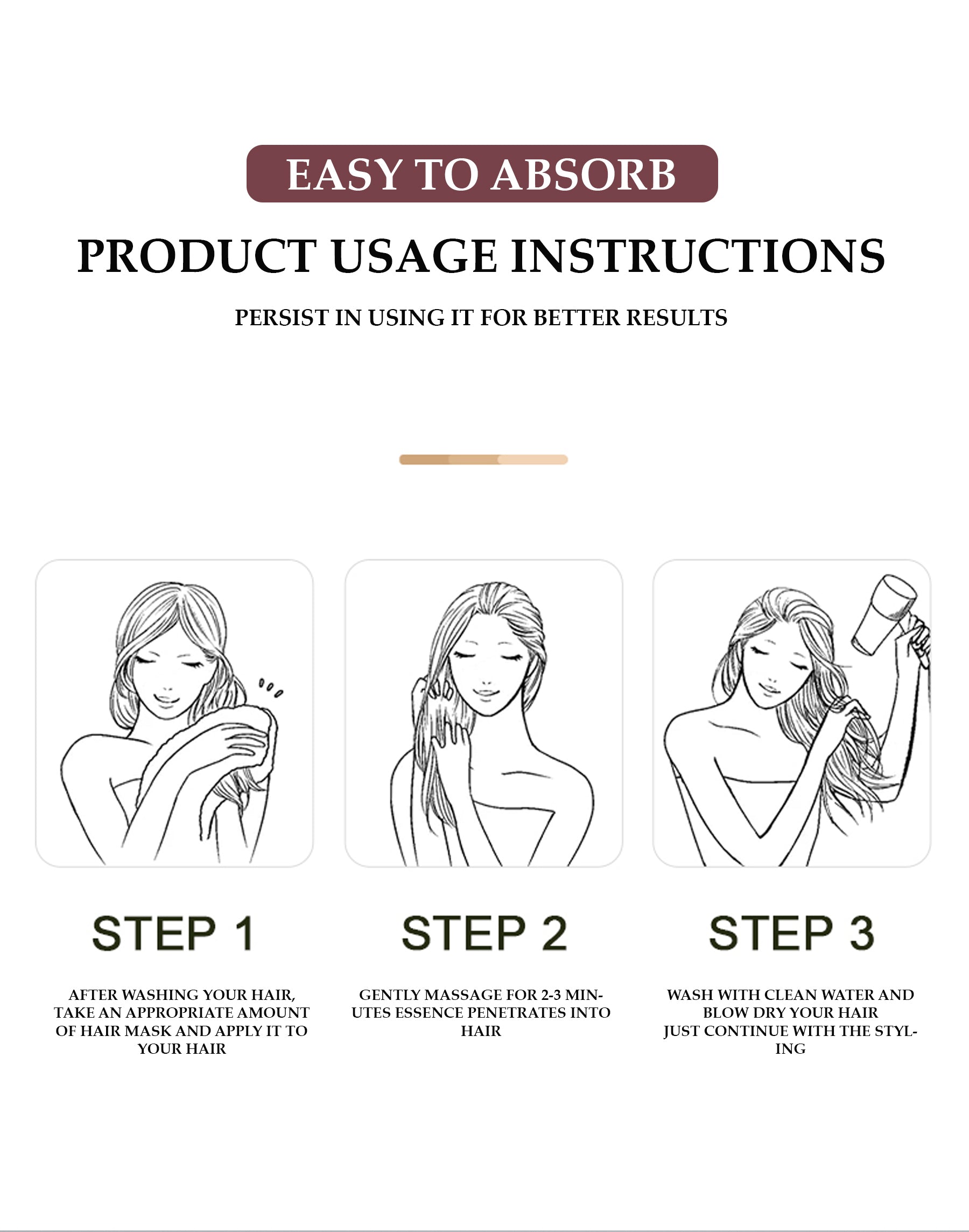 HAIR MASK COLLAGENE NOUELV- NOURRITURE ET RÉPARATION INTENSE