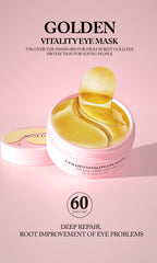 BOITE x60 Patchs Yeux Collagène - Golden Vitality