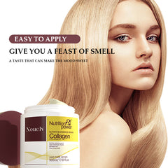 HAIR MASK COLLAGENE NOUELV- NOURRITURE ET RÉPARATION INTENSE